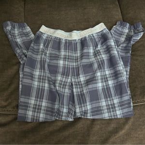 Plaid girls Justice pajama bottoms